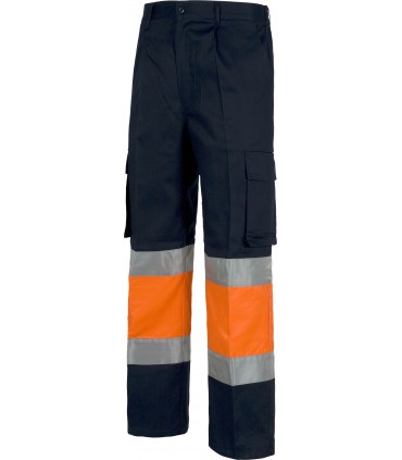 Pantalón de alta visibilidad Workteam C4019