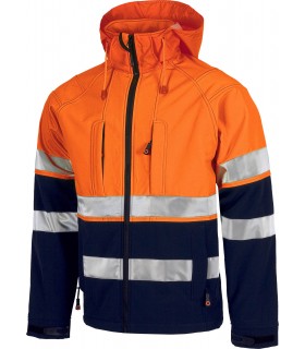 Chaqueta Workshell Alta Visibilidad Workteam S9525