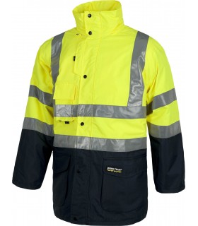 Parka 5 prendas en 1 Alta Visibilidad Workteam C3735