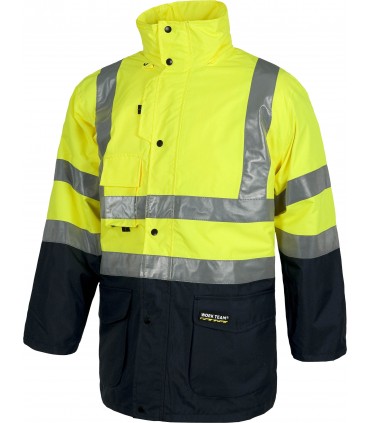 Parka 5 prendas en 1 Alta Visibilidad Workteam C3735