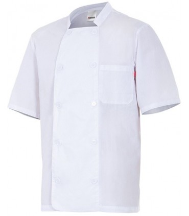 Chaqueta de cocinero manga corta Velilla 405201