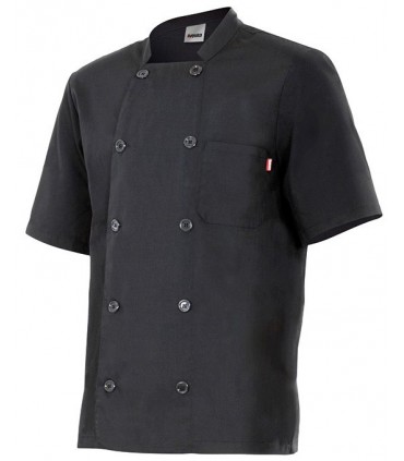 Chaqueta de cocinero manga corta Velilla 405201