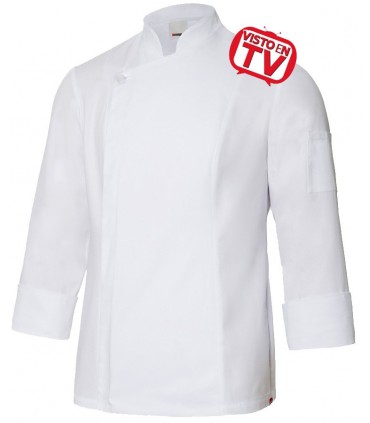 Chaqueta de cocinero "TOP CHEF" TV Velilla 405202