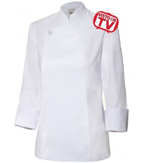 Chaqueta de cocinera "TOP CHEF" TV Velilla 405203