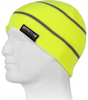 Gorro KnitHat de punto Alta Visibilidad Workteam WFA916