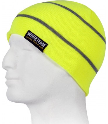 Gorro KnitHat de punto Alta Visibilidad Workteam WFA916