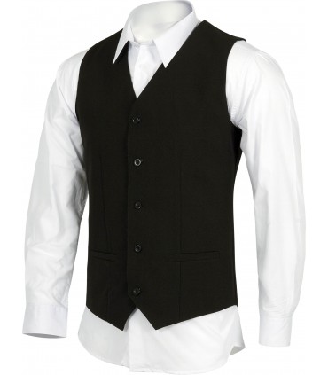 Chaleco de hombre para hostelería Workteam B9032