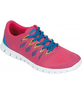 Deportivos Sneakers suela EVA Workteam Rosa/Azul flúor P4001