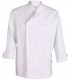 Chaqueta de hombre para cocina y hostelería mod. Nápoles de Gary's 9310. Blanco.