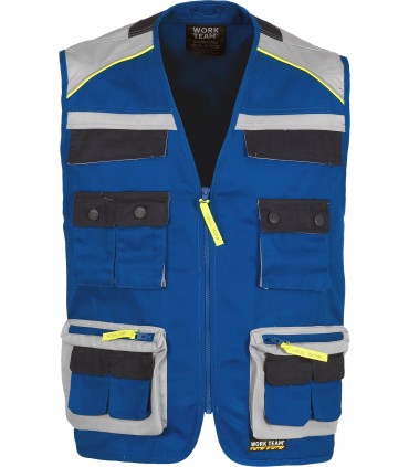 Chaleco multibolsillos Workteam WF5854