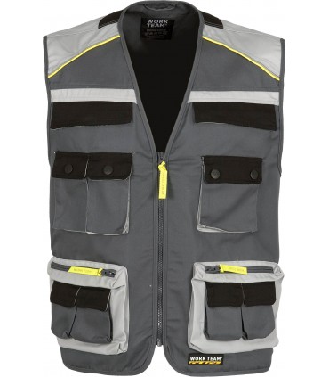 Chaleco multibolsillos Workteam WF5854