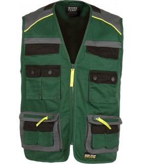 Chaleco multibolsillos Workteam WF5854