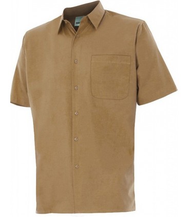 Camisa de hombre manga corta para industria y hostelería 531 Velilla