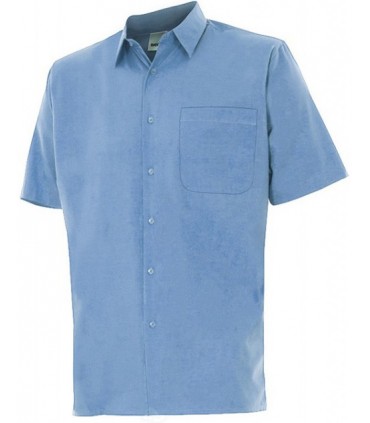 Camisa de hombre manga corta para industria y hostelería 531 Velilla