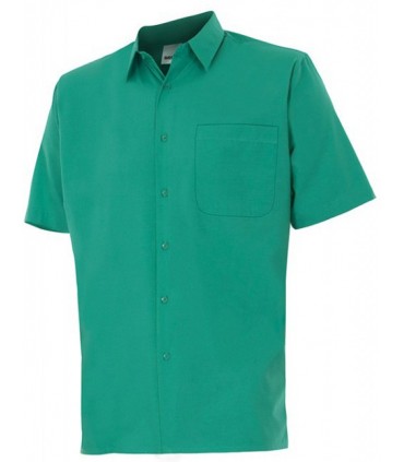 Camisa de hombre manga corta para industria y hostelería 531 Velilla