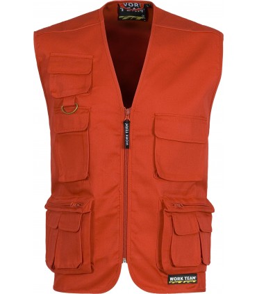 Chaleco multibolsillos Workteam S3100