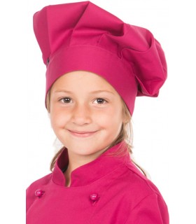 Gorro Chef para cocina infantil 4453 frambuesa