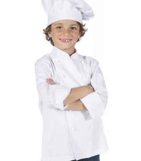 Chaqueta de cocina infantil 9501 blanca Gary's