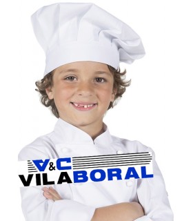 Chaqueta de cocina infantil 9501 blanca Gary's
