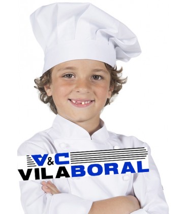 Chaqueta de cocina infantil 9501 blanca Gary's