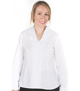 Camisa de mujer hostelería 2412 chimenea