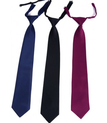 Corbata raso con nudo 322