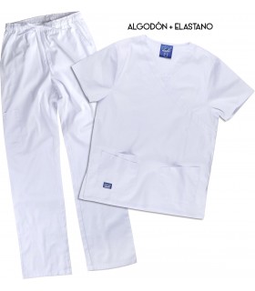 Conjunto sanitario unisex confort Elastano B9150
