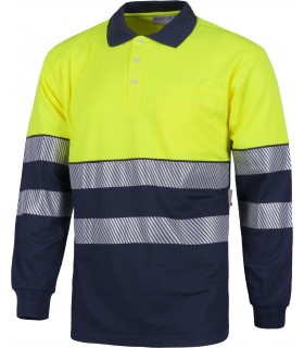 Polo de Alta Visibilidad manga larga C3891