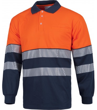Polo de Alta Visibilidad manga larga C3891
