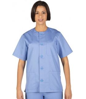 Blusa sanitaria unisex botones 604