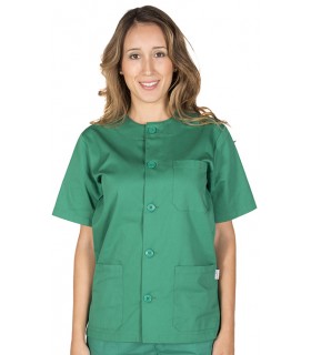 Blusa sanitaria unisex botones 604