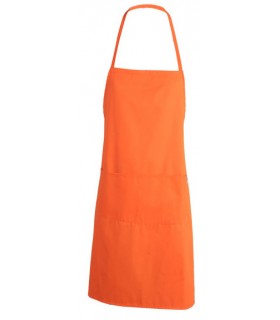 Delantal peto poliéster con bolsillo 1161