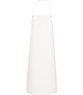 Delantal pescadero de vinilo Gary's AURE 1263. Blanco.