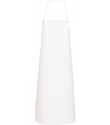 Delantal pescadero de vinilo Gary's AURE 1263. Blanco.