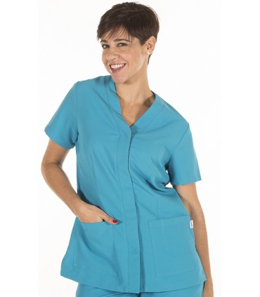 Blusa sanitaria mujer microfibra Sonia 6551