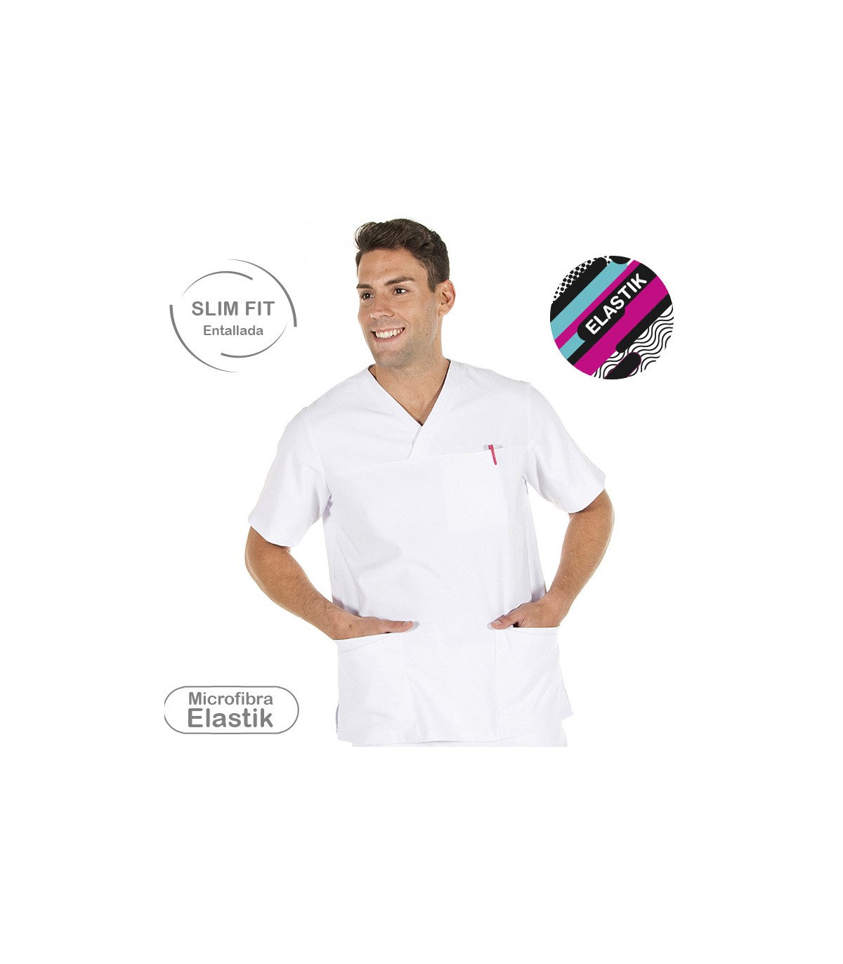 Casaca hombre slim fit Elastik Héctor 6132