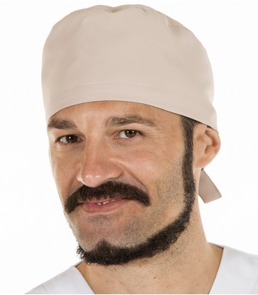 Gorro sanitario microfibra absorbente con tiras 4477