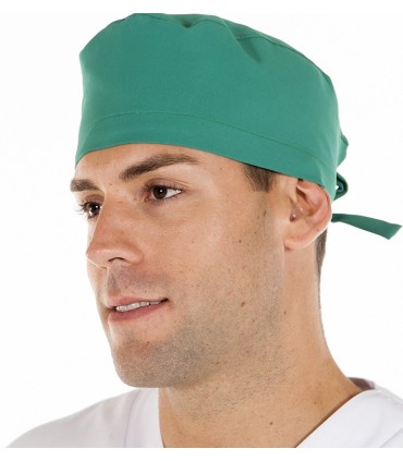 Gorro sanitario microfibra absorbente con tiras 4477