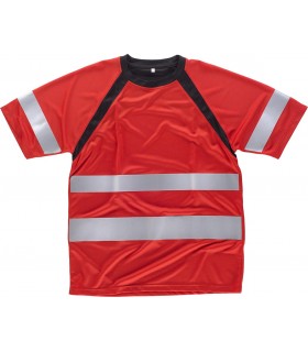 Camiseta Alta Visibilidad Rojo C2940