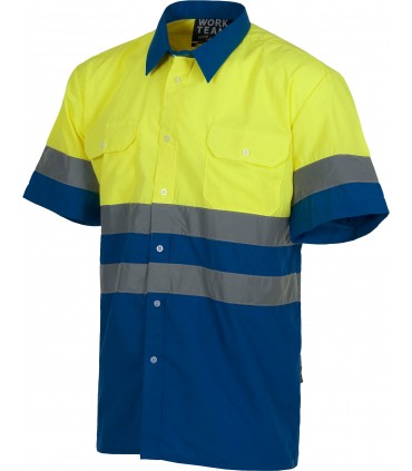 Camisa combinada Alta Visibilidad C3812