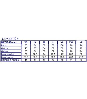 Chaqueta microfibra hombre Aarón 6139