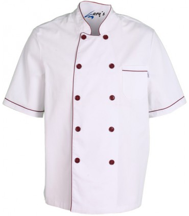 Chaqueta cocina unisex manga corta 914