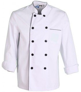 Chaqueta cocina unisex manga larga 912