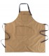 Delantal con peto canvas M712
