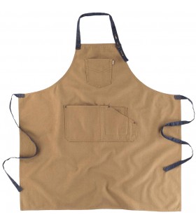 Delantal con peto canvas M712