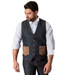 Chaleco de hombre para hostelería 9948 Fiego