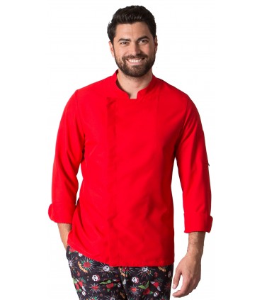 Chaqueta cocina Microfibra Vidal colores 9941