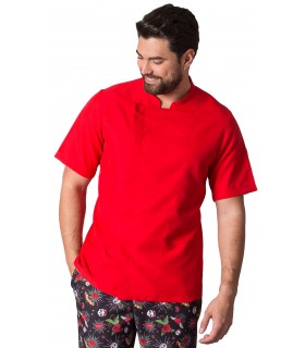 Chaqueta de hombre cocina manga corta 9442