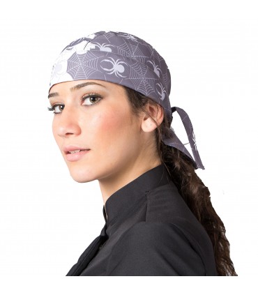 Gorro pirata cocina y hostelería 4412 arañas