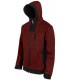 Chaqueta soft shell bicolor capucha 206007